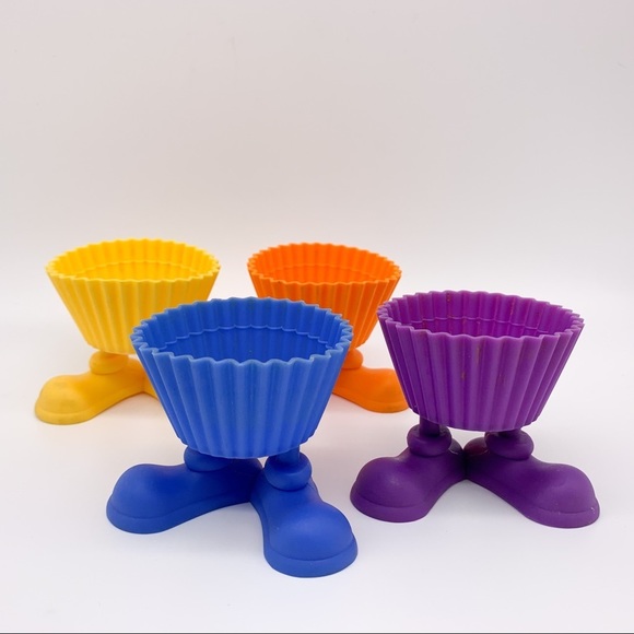 Other - Whimsical Silicone Cupcake Muffin Baking Cups.